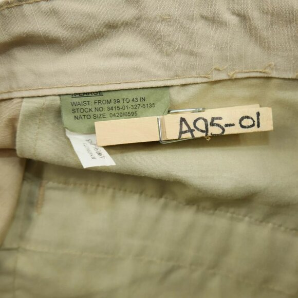 TRU-SPEC Men's Tactical Cargo Shorts Size 42 Ripstop Workwear Beige Tan Military - Picture 5 of 5